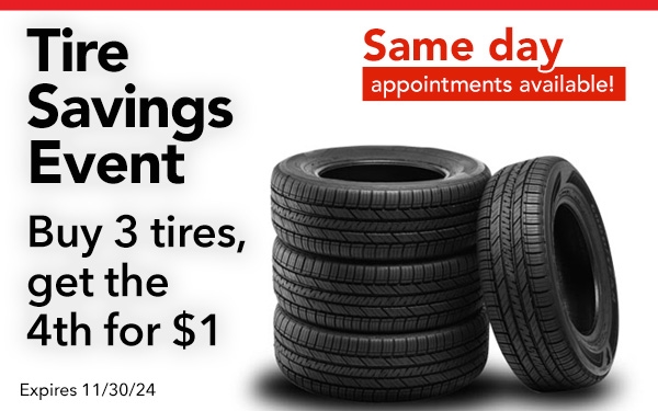 Tire Savings Event