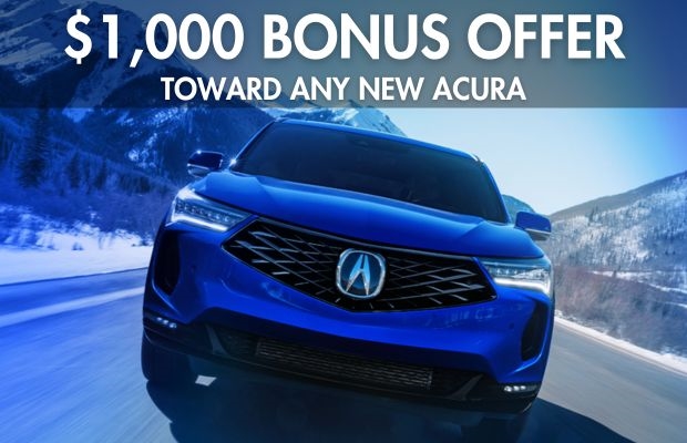 Bonus Offer Toward New Acura