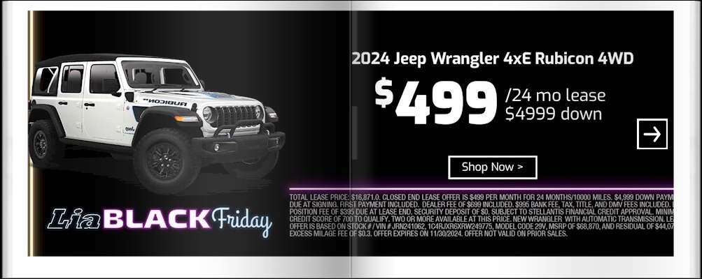 Lia Black Friday - CJDR Northampton