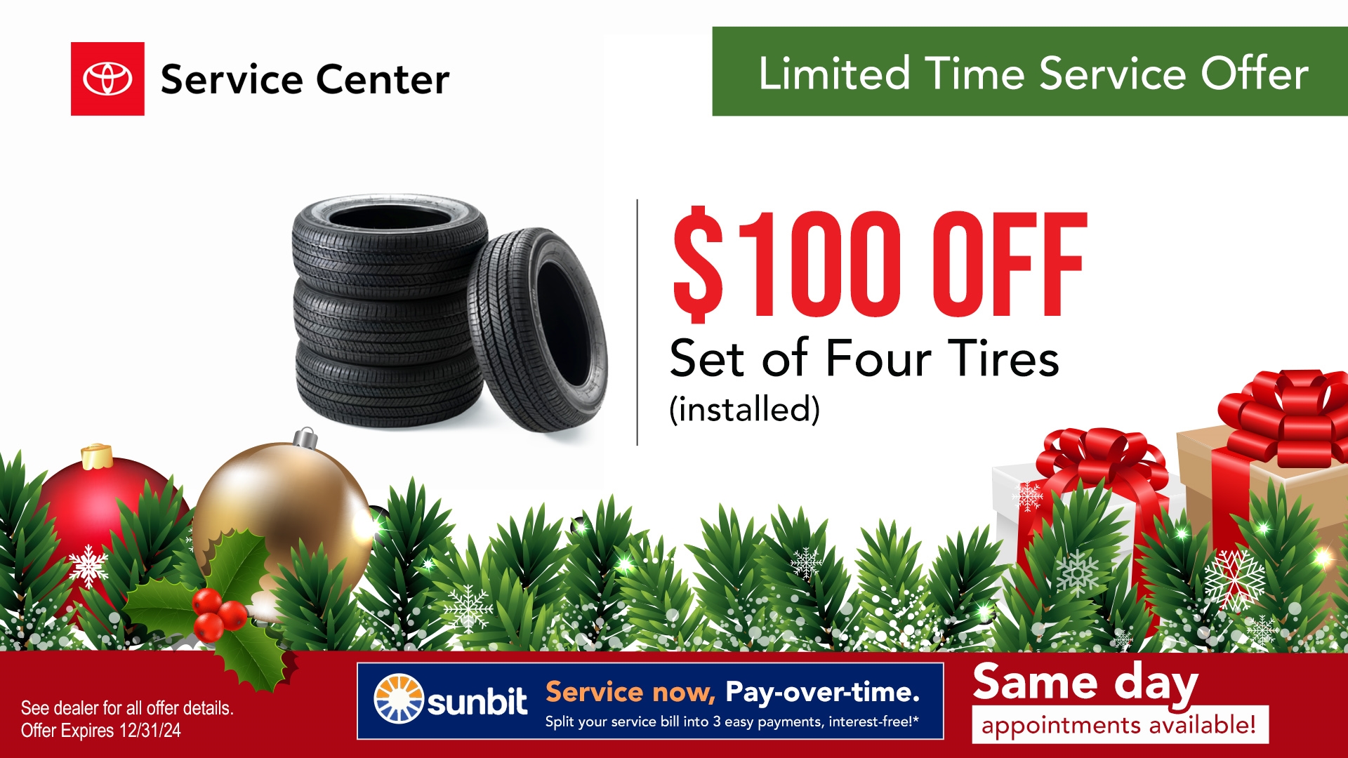 Tire Savings Event