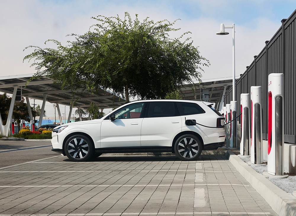 Volvo EV Owners Can Now Access Tesla Supercharger Network