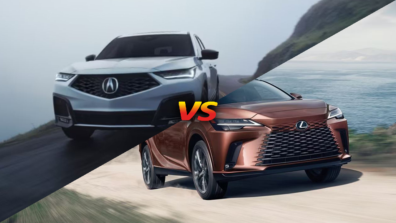 2025 Acura MDX vs 2025 Lexus RX