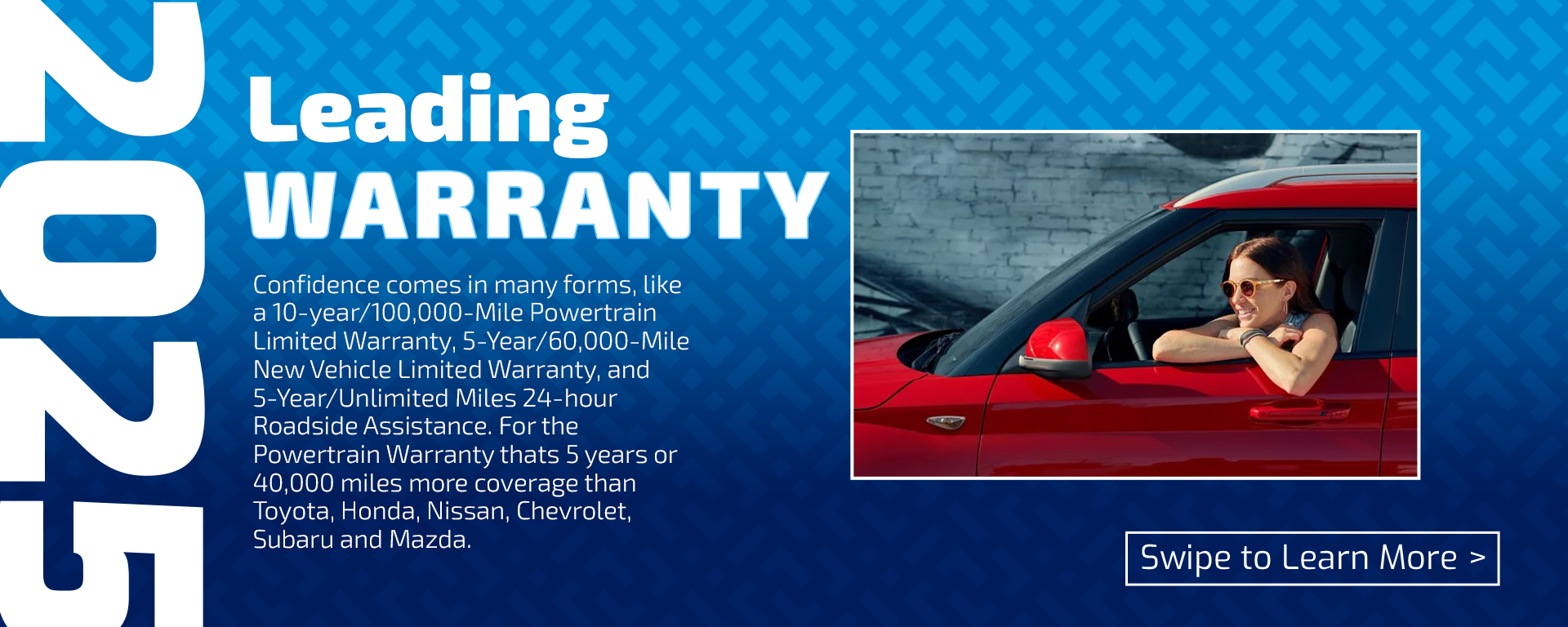 New Hyundai Venue Leading Warranty