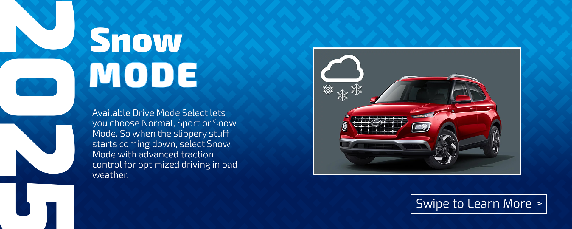 New Hyundai Venue Snow Mode