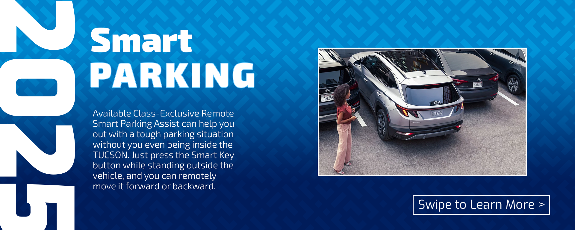 New Hyundai Tucson Smart Parking