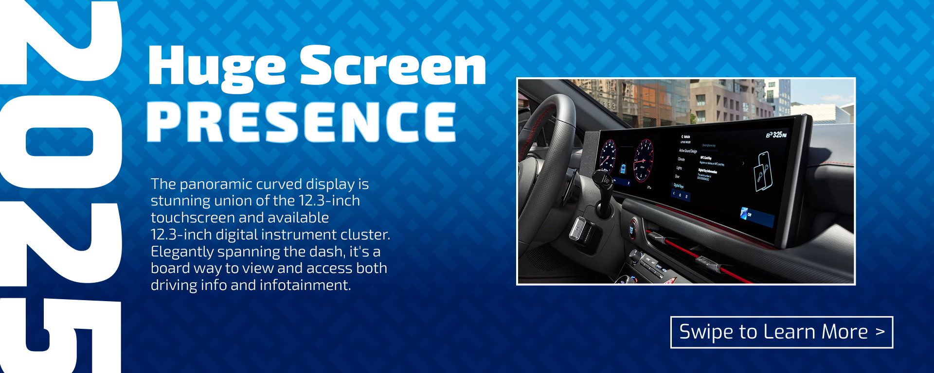 New Hyundai Sonata Huge Screen Presence