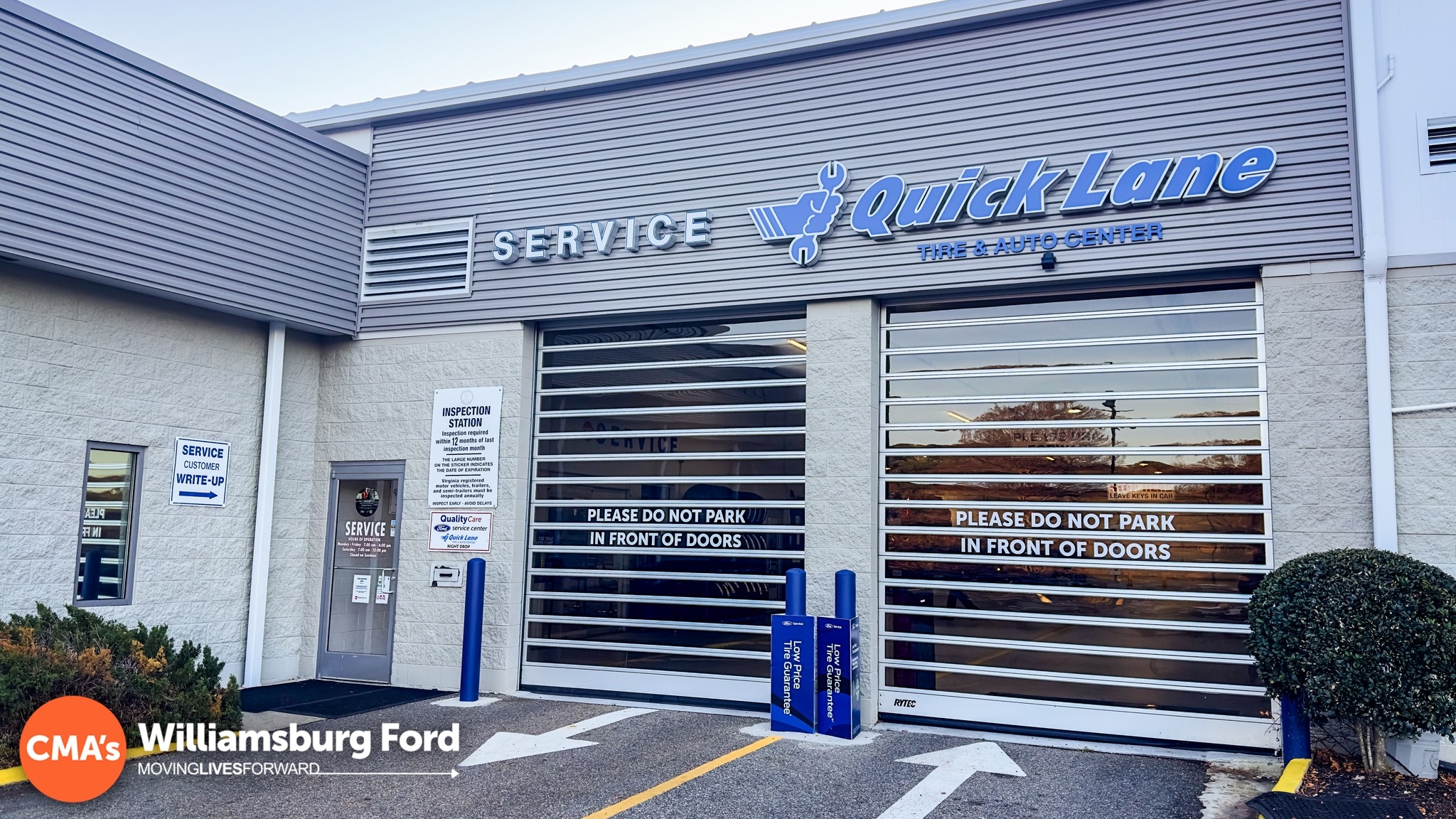 Ford Service Department in Williamsburg VA