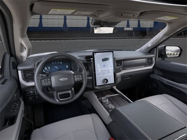 Interior view of the Ford Expedition