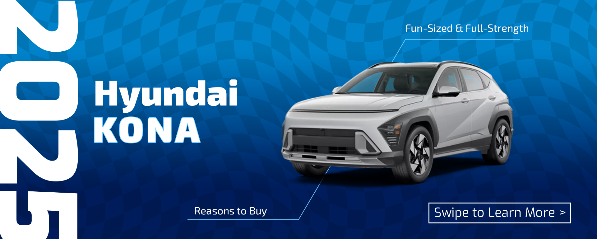 New Hyundai Kona at Lia