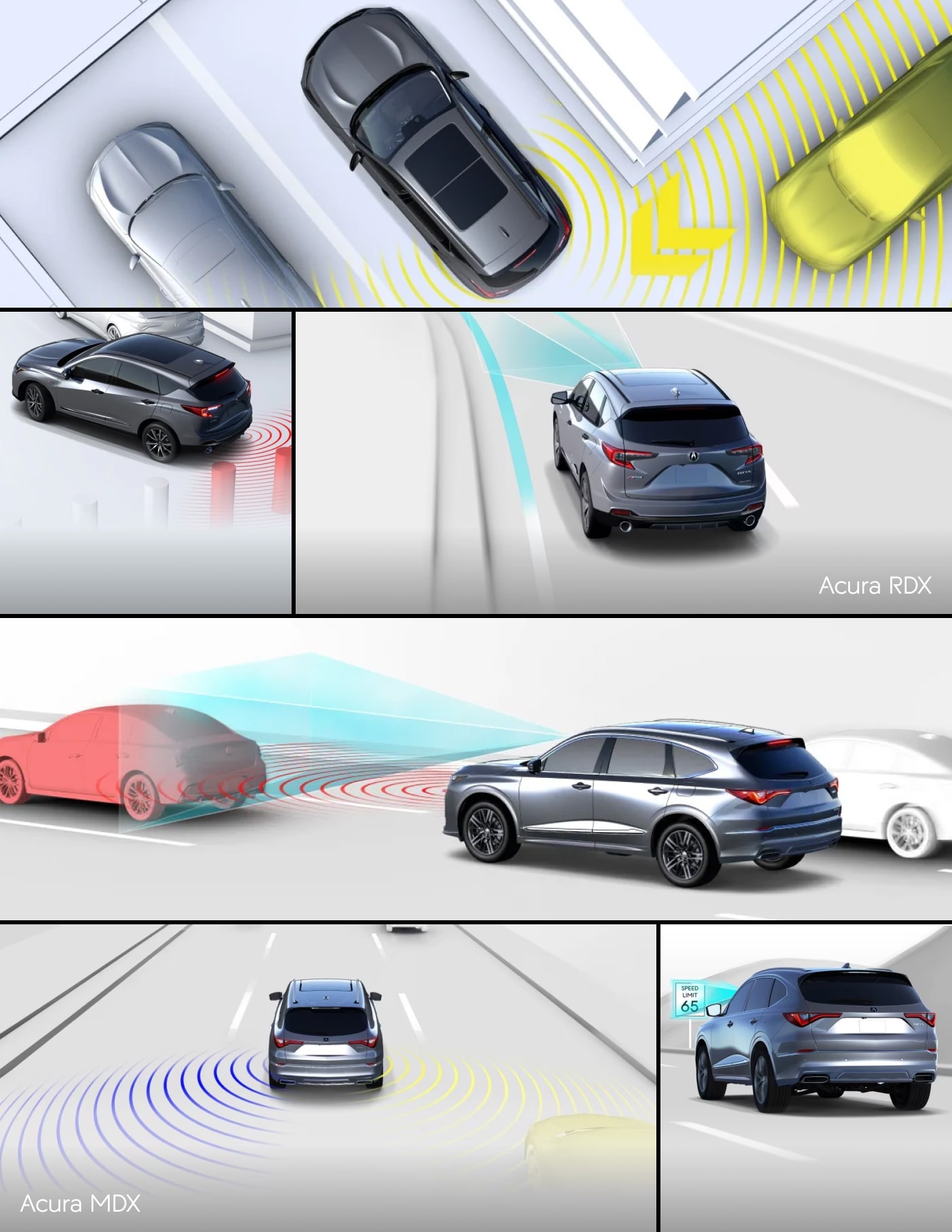 Acura MDX vs. Acura RDX Safety Features