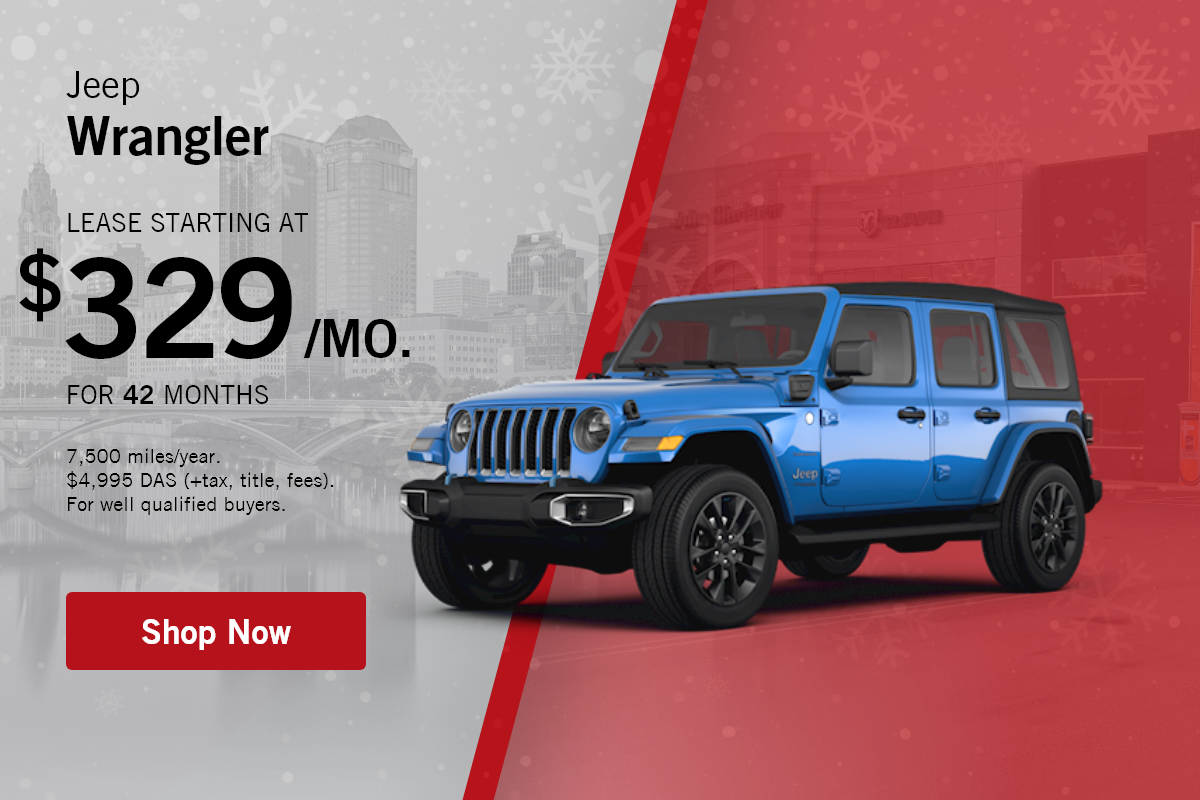 Wrangler Lease Mobile Sale Page