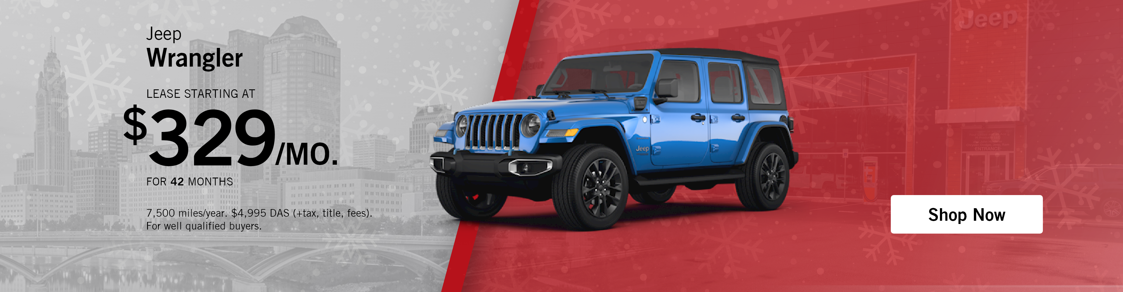 Wrangler Lease Desktop Sale Page