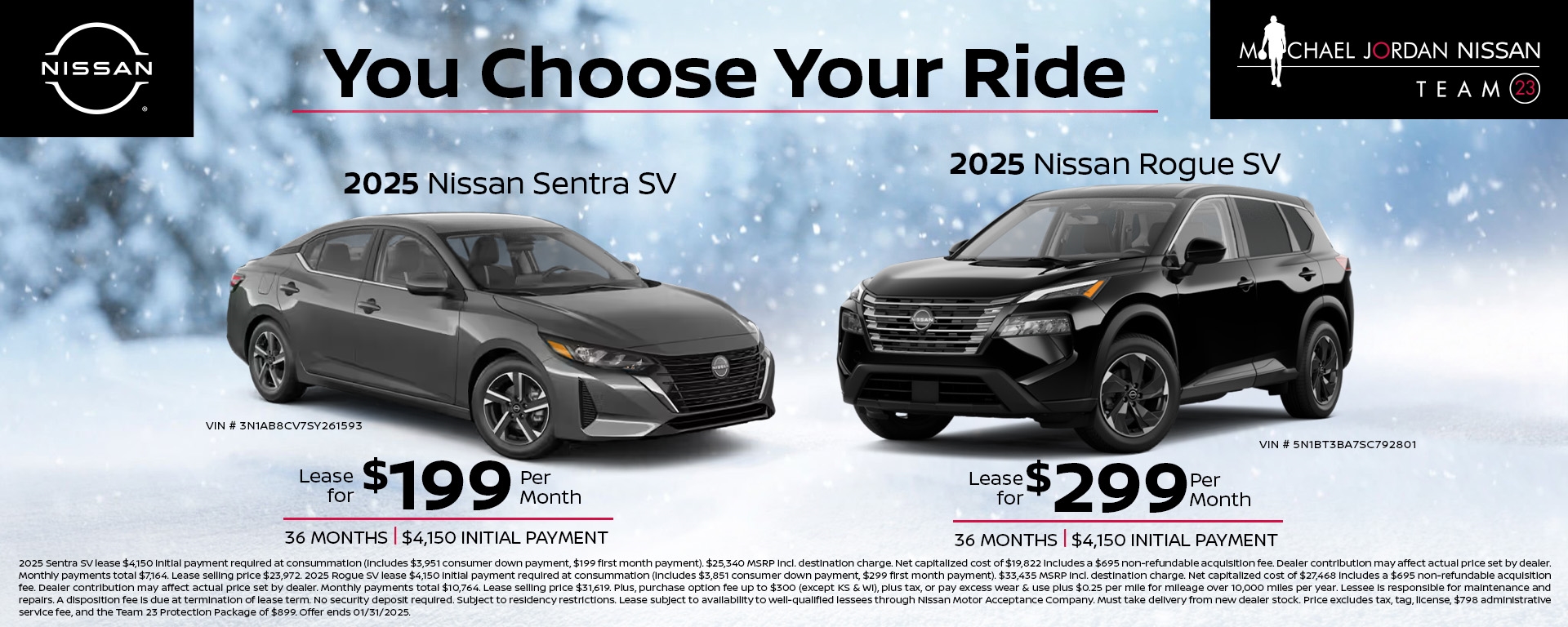 2024 Nissan Ariya Engage Specials Banner