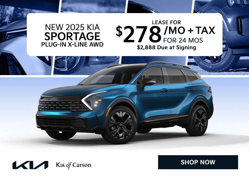 2025 SPORTAGE PLUGIN XLINE 