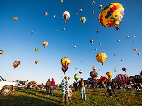 Albuquerque Balloon Festival in Albuquerque, NM