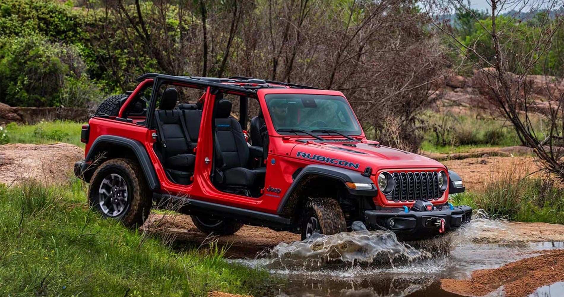 2025 Open-air experience Jeep Wrangler off-roading