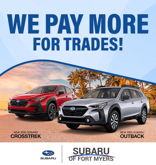 Subaru of Fort Myers new SRPs banner