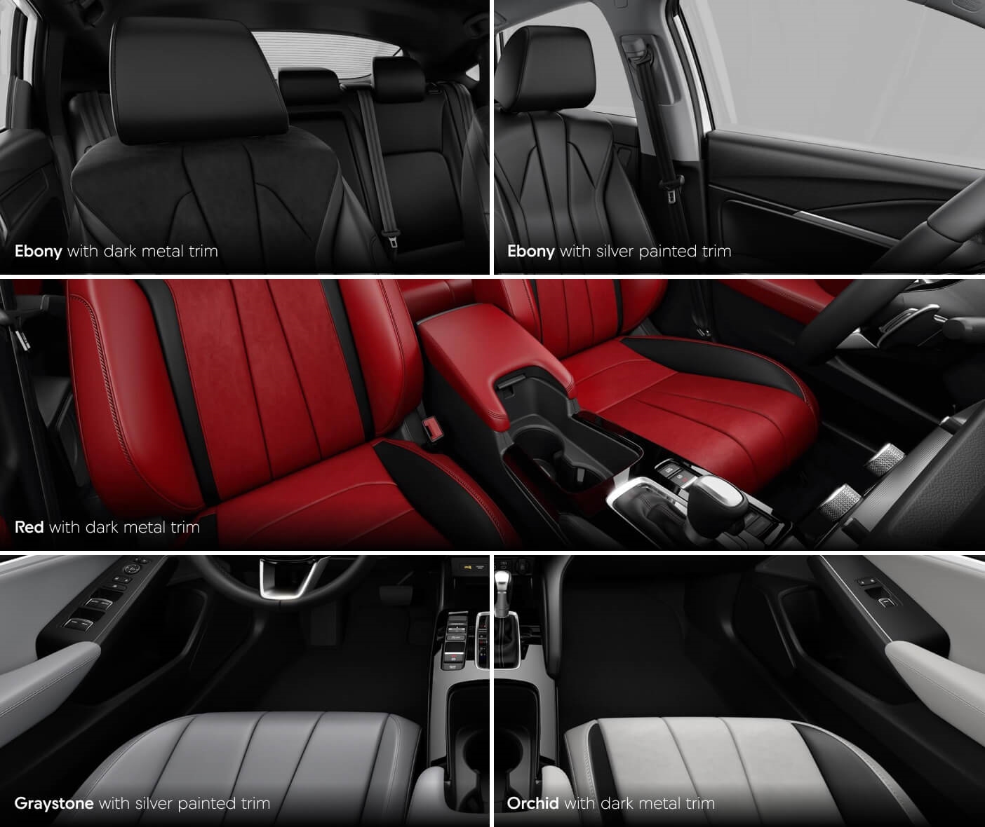 Available Acura Integra Interior Colors