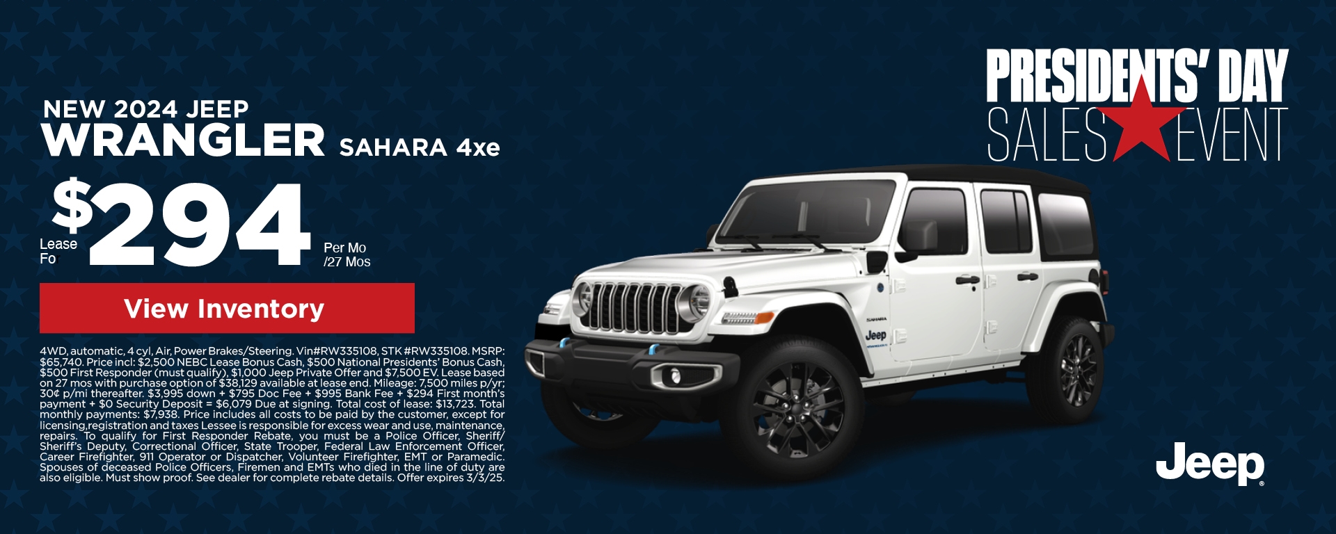 2024 Jeep Wrangler Offer