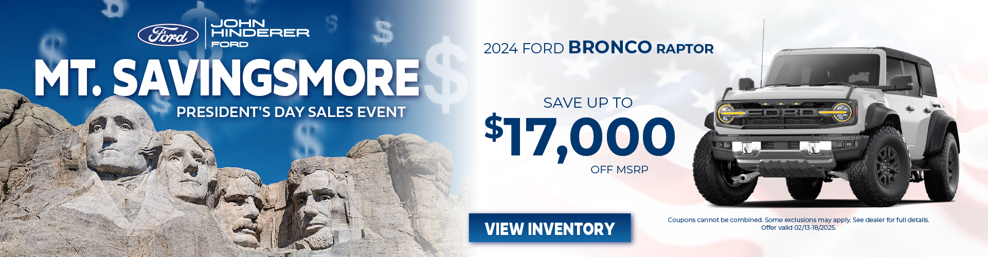 2024 Bronco Feb Offer Desktop