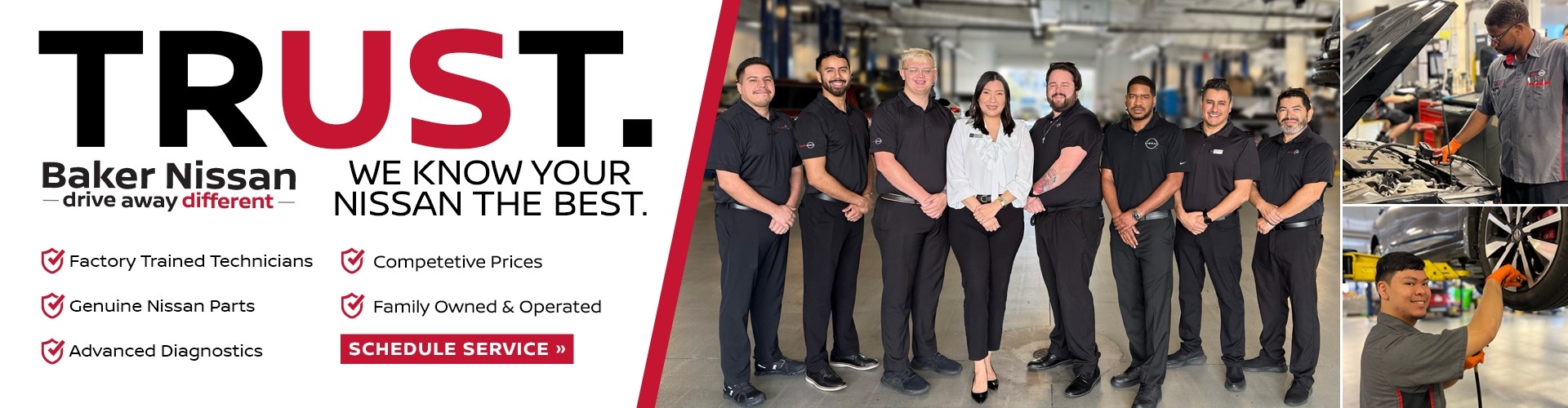 Baker Nissan Service