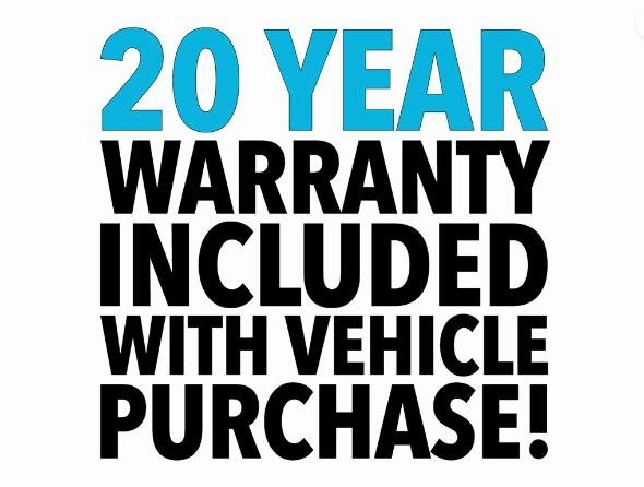 20 YEAR WARRANTY INCLUDED 