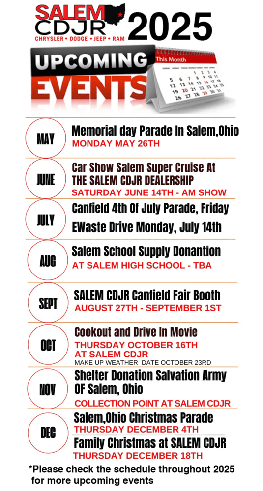 Salem Chrysler Dodge Jeep Ram Salem OH