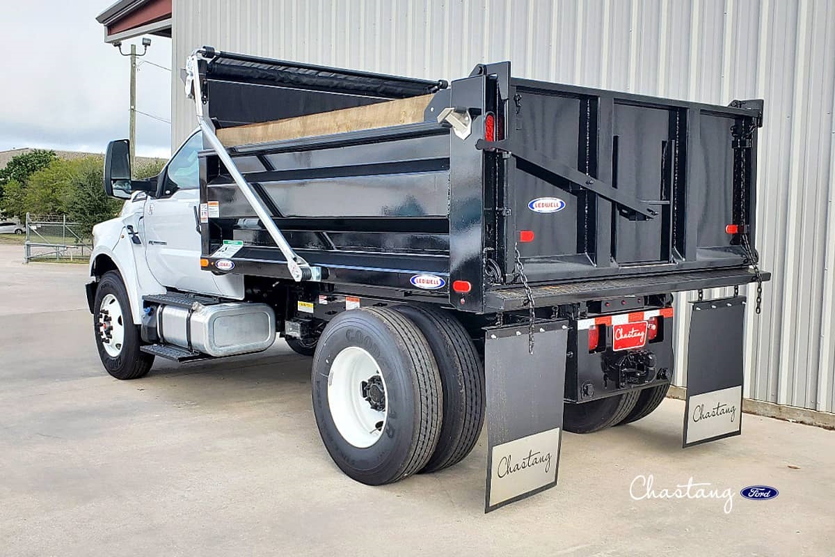 Ford Dump Truck With Hoist Capacity 18 Ton