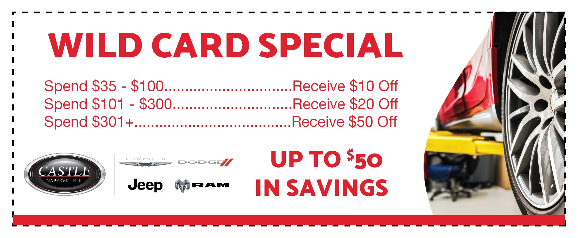 Savings Up to