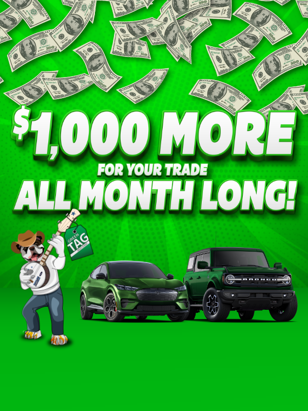 $1,000 More For Your Trade All Month Long