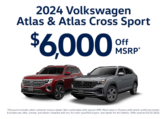 $6,000 Off MSRP