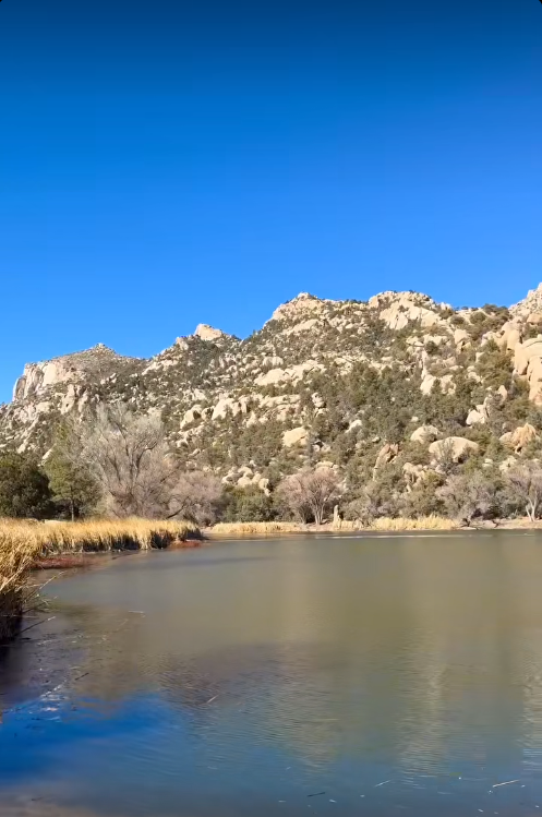 hiking trail for experienced hikers at granite mountain trail in prescott az