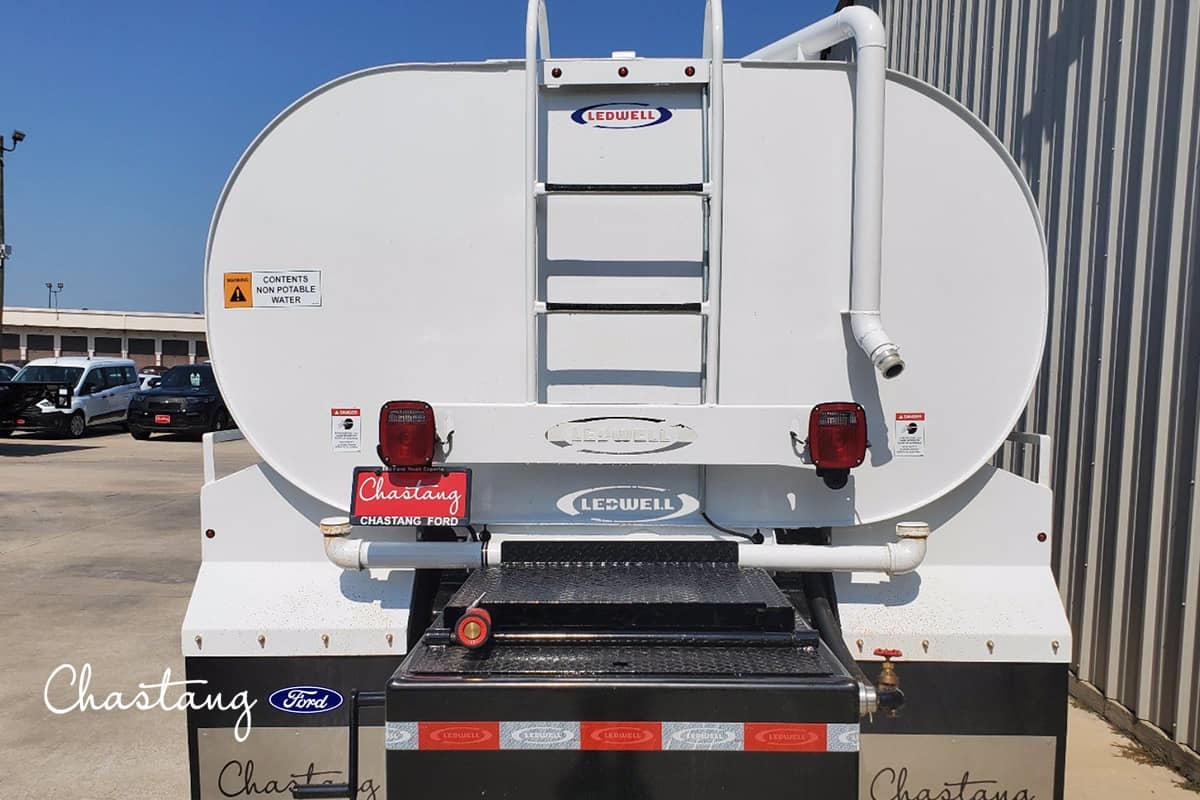 F-750 Water Truck with Rear Ladder Toolbox in Houston, TX