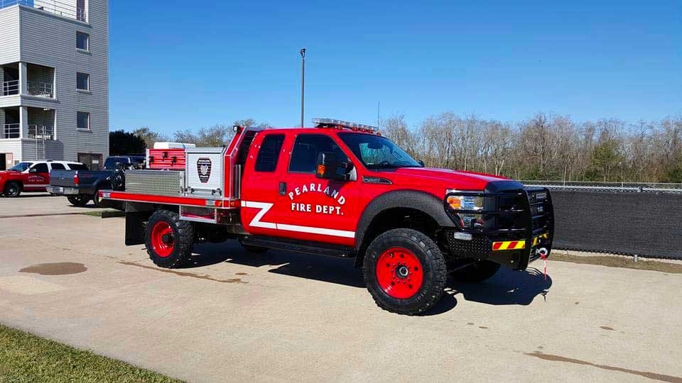 Metro Fire Brush Truck on Ford F-450