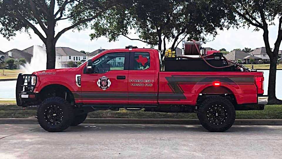 Booster 51 Fire Brush Truck Apparatus