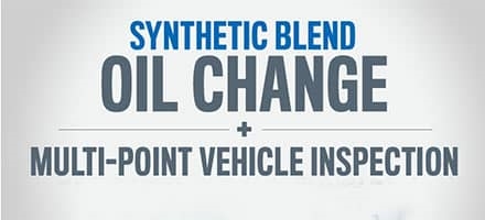 Synthetic Blend Oil Change