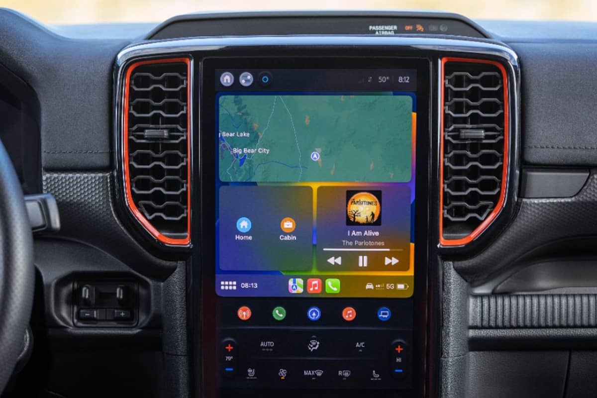 Sync 4 Trail Map - 2025 Ford Ranger Raptor