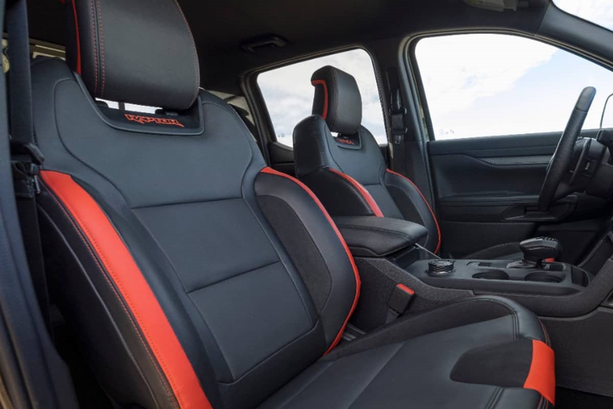 2025 Ford Ranger Raptor Interior