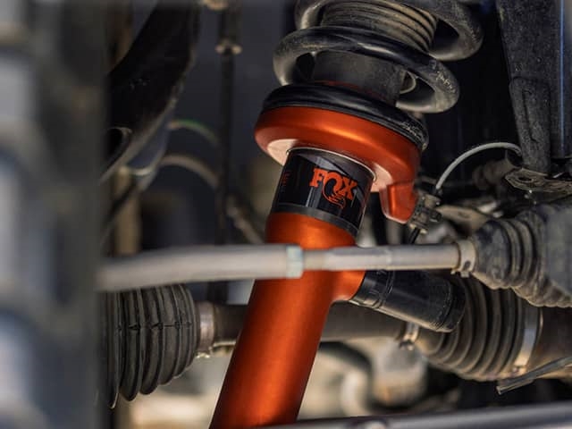 2025 Ford Ranger Fox Live Valve Shock