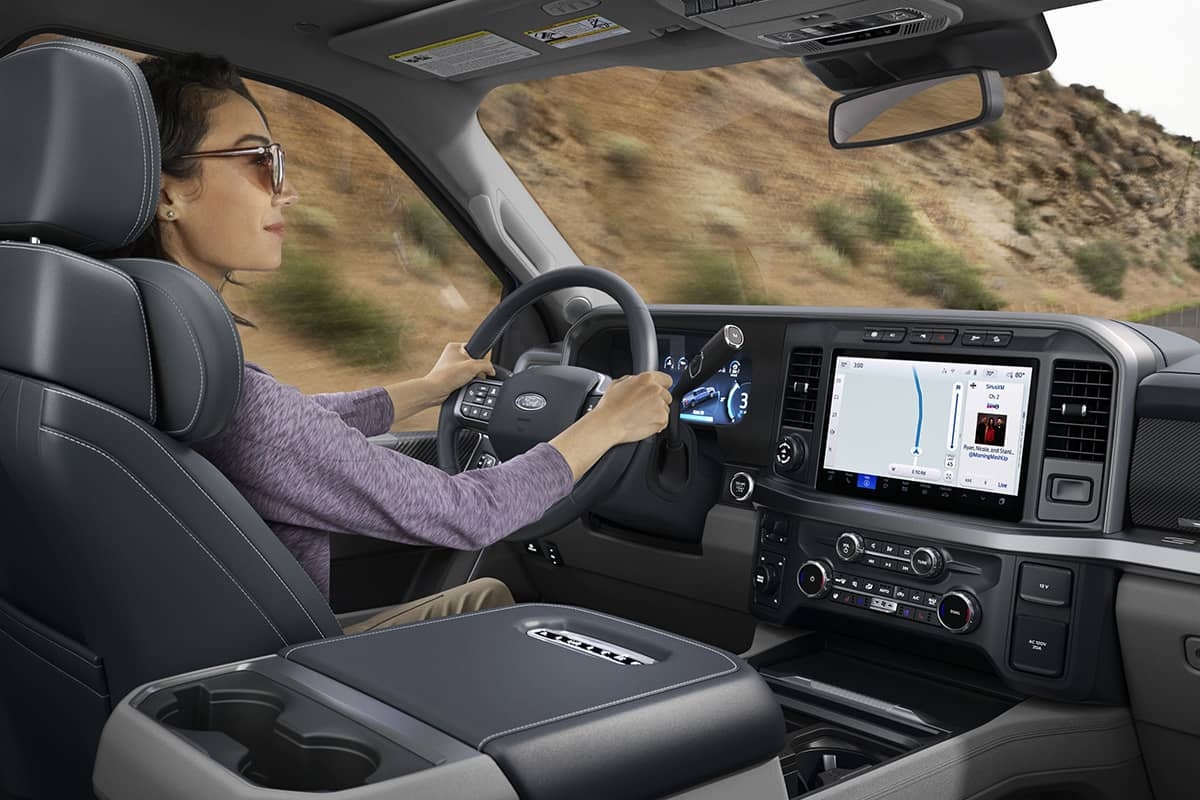 2025 Ford F-450 Enhanced Towing Navigation