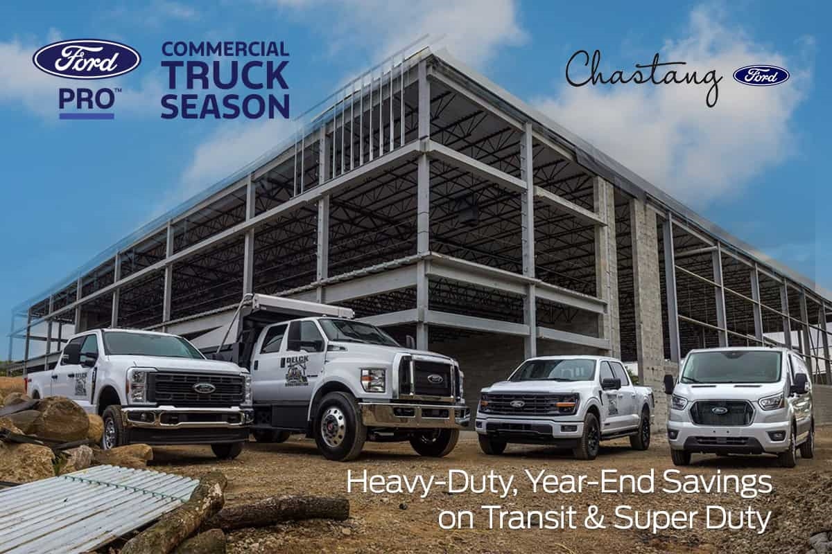Commercial Truck Season at Chastang Ford in Houston, TX