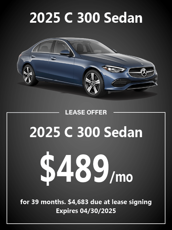 New 2025 C-Class Special