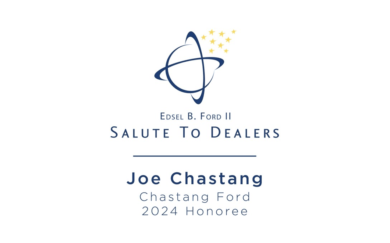 Joe Chastang Awarded 2024 Salute To Dealers