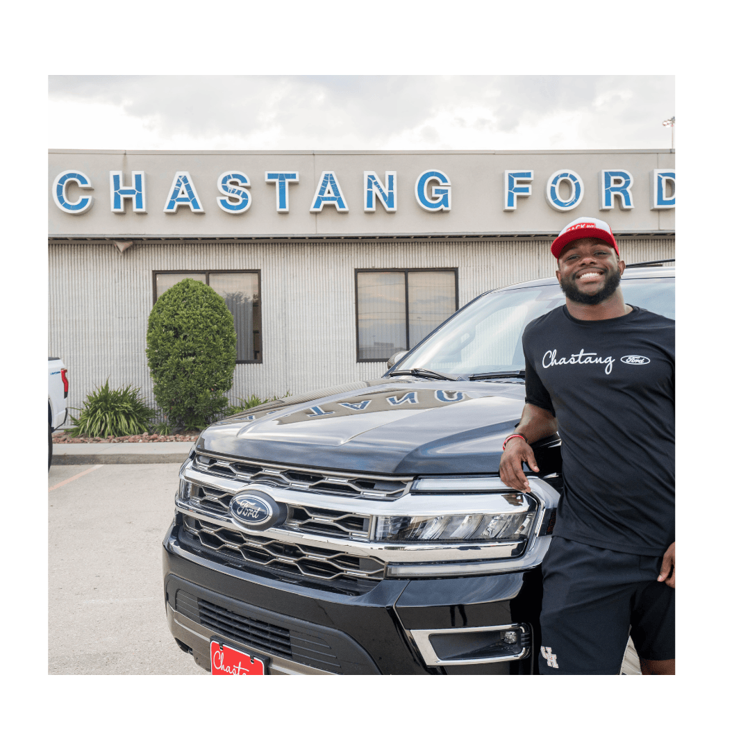 Chastang Ford - Houston Football Stars - Clayton Tune and Donavan Mutin