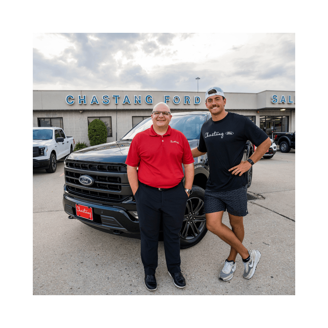 Chastang Ford - Houston Football Stars - Clayton Tune and Donavan Mutin