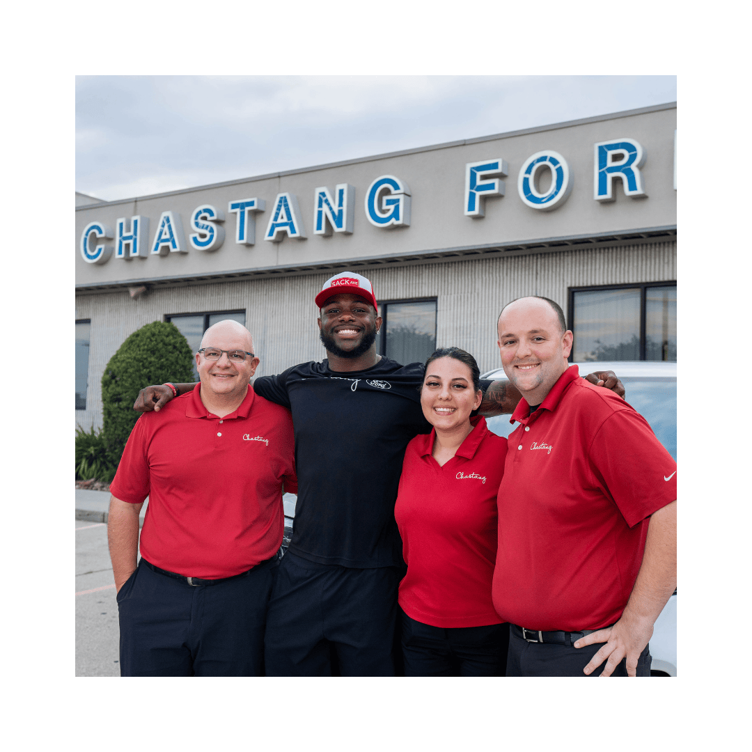 Chastang Ford - Houston Football Stars - Clayton Tune and Donavan Mutin