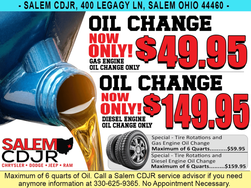 Salem Chrysler Dodge Jeep Ram Salem OH