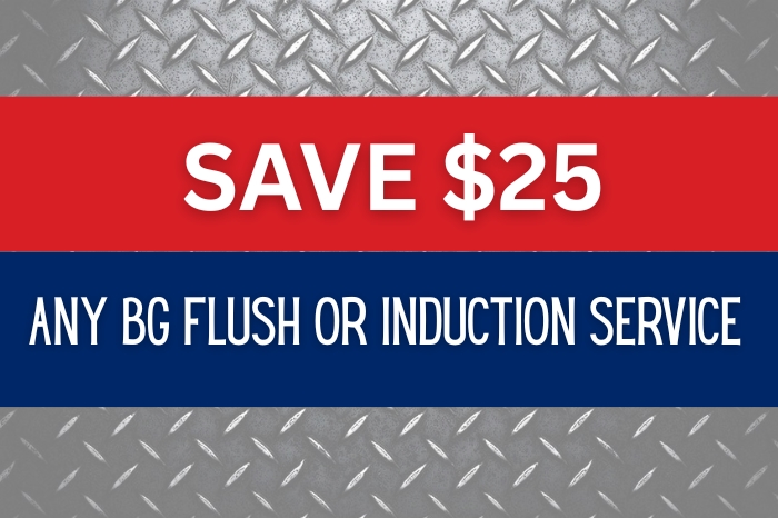 BG Flush OR Induction Service