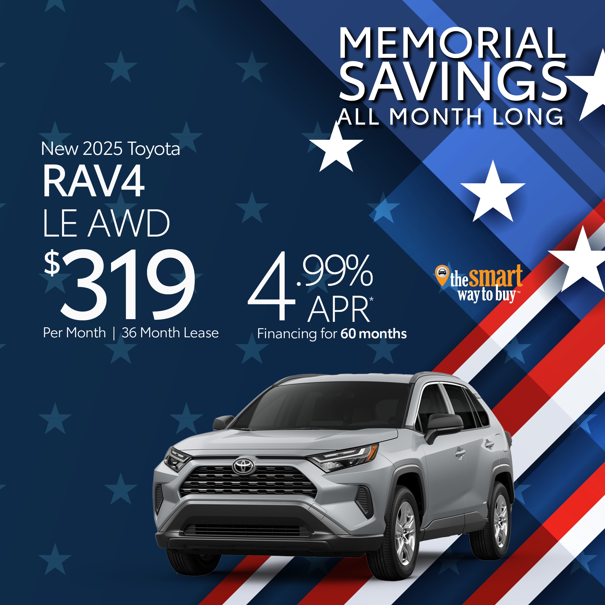 2025 RAV4 LE AWD