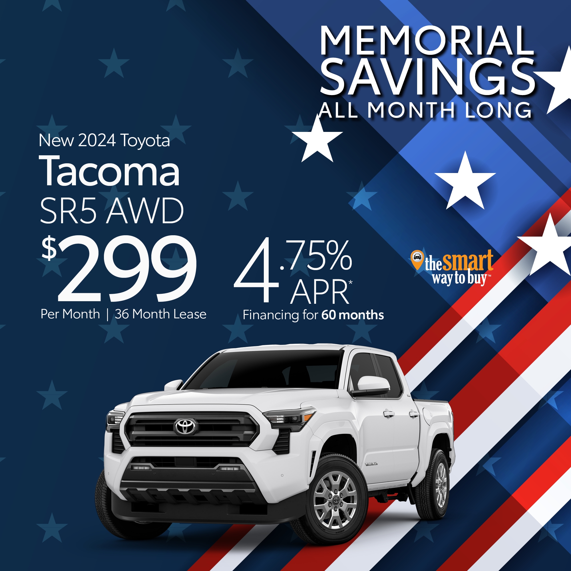 2025 Tacoma SR5 AWD